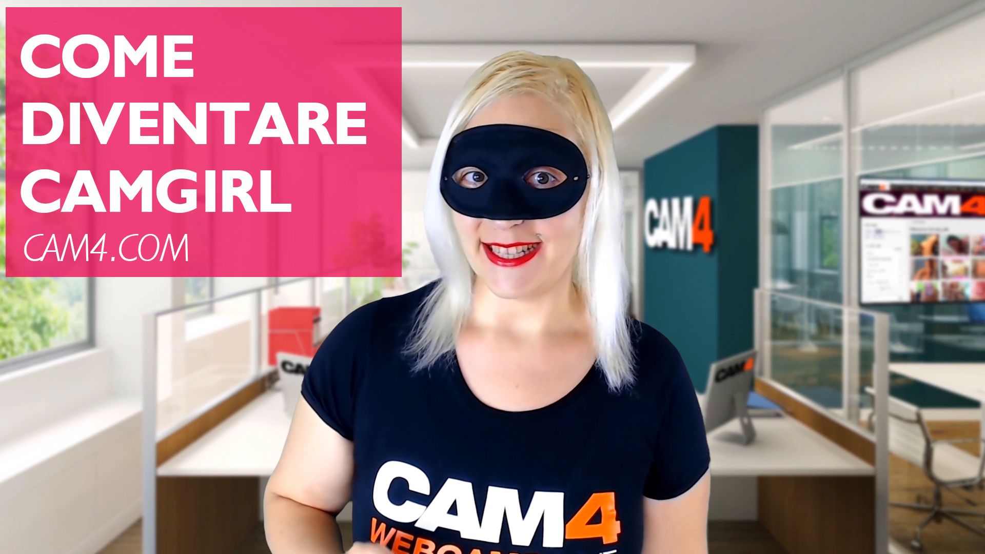 Come diventare camgirl su CAM4 e guadagnare da casa ?