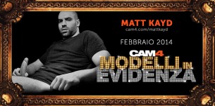 Matt Kayd: Il camboy più sexy di Febbraio