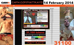 Il Webcam Show dei Record di MattKayd