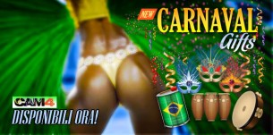 Il Carnevale è sexy con i nuovi regali Cam4!