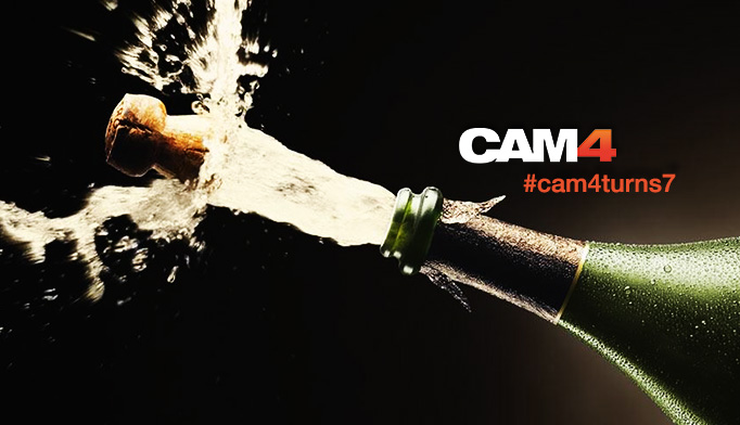 Vinci tokens CAM4 con il contest di compleanno #CAM4TURNS7