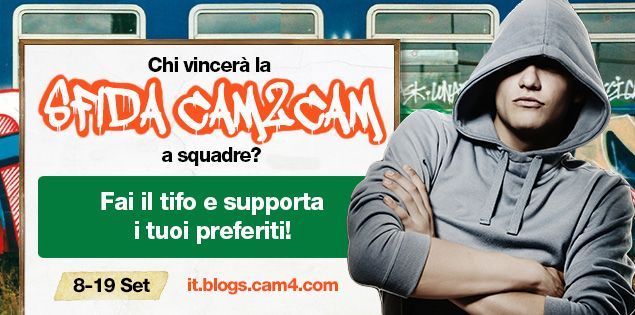 Chi vincerà il contest: “Sfida Cam2Cam a squadre” ?