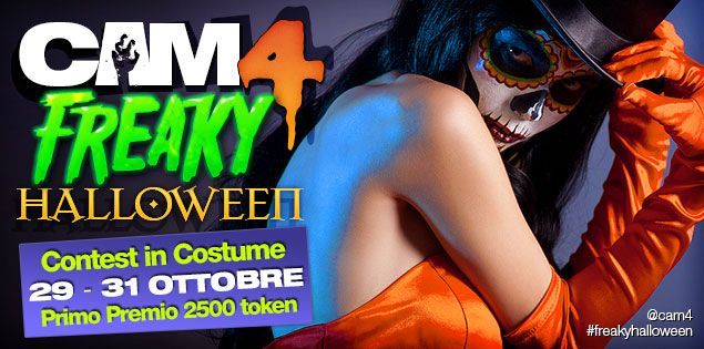 Freaky Halloween: il Terrificante Contest targato CAM4
