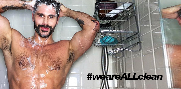 #WeareALLclean: maschi nudi e sexy per combattere la discriminazione