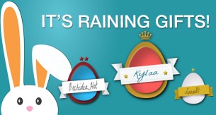 It’s Raining Gifts! I vincitori del concorso dei regali di Pasqua CAM4