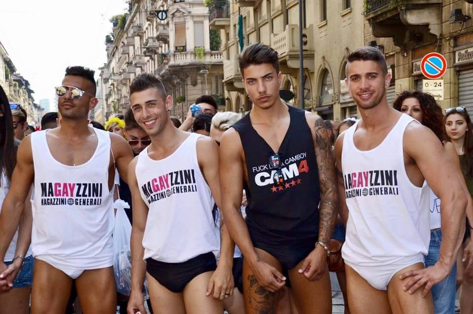 I LOVE CAM4: La sexy e coloratissima Foto Gallery del nostro Milano Pride