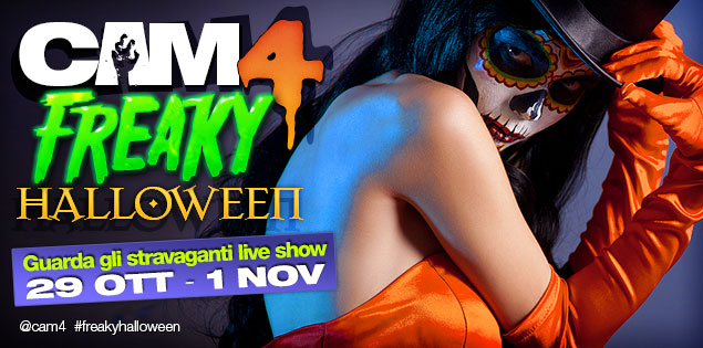 Contest Show di Gruppo CAM4 #Freakyhalloween!