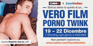 Nuovo film porno gay con Frenchtwinks, live su CAM4