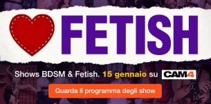WE LOVE FETISH! Segui gli show dell’International Fetish Day!