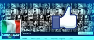CAM4 GAY approda anche su Facebook, scopri la nostra nuova pagina!
