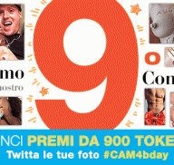 9 anni di CAM4: Vinci 900 Token con il Contest #CAM4bday