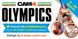 #Cam4olympics – Vinci premi con le porno olimpiadi CAM4!