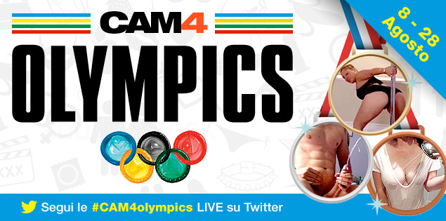 Ecco i 3 vincitori della gara “CUM SHOT”! #CAM4Olympics