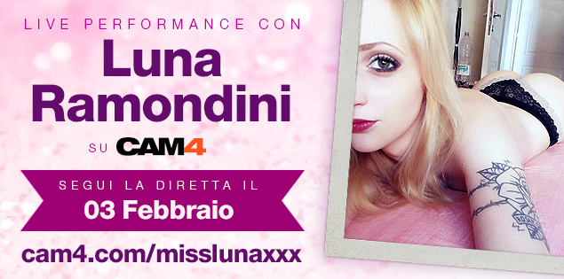 Luna Ramondini in webcam live su CAM4!