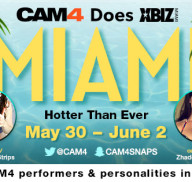 CAM4 alla 14° edizione dei porno XBIZ AWARDS, a Miami!