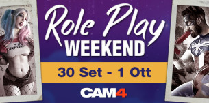 Role Play Weekend – questo weekend Lo Famo Strano su CAM4! In palio 200 Tok€n