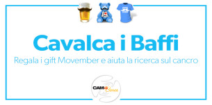 Aiutaci a raccogliere fondi con i Gift CAM4 Movember!