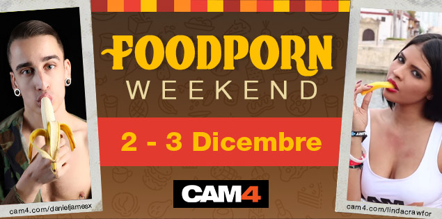 #FoodPorn weekend – I gustosi show a tema del 2 e 3 Dicembre