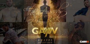 Tornano i GAYVN AWARDS con la categoria “Favourite Cam Guy” e sponsor CAM4