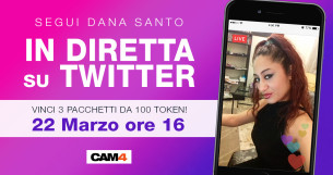 Vinci TOKEN GRATIS! Estrazione in diretta Twitter dei vincitori con DANA SANTO!»