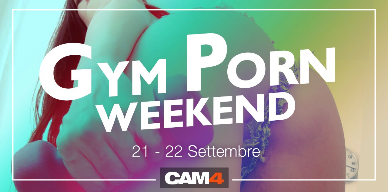Torna il Gym Porn Questo Weekend e CAM4 si trasforma in una Palestra Porno!