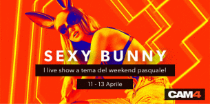Pasqua a casa, ma con le Sexy Conigliette di CAM4! #SexyBunny2020 🐇