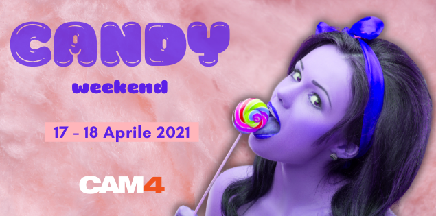 Sexy Weekend a tema Lecca Lecca… e caramelle su CAM4!