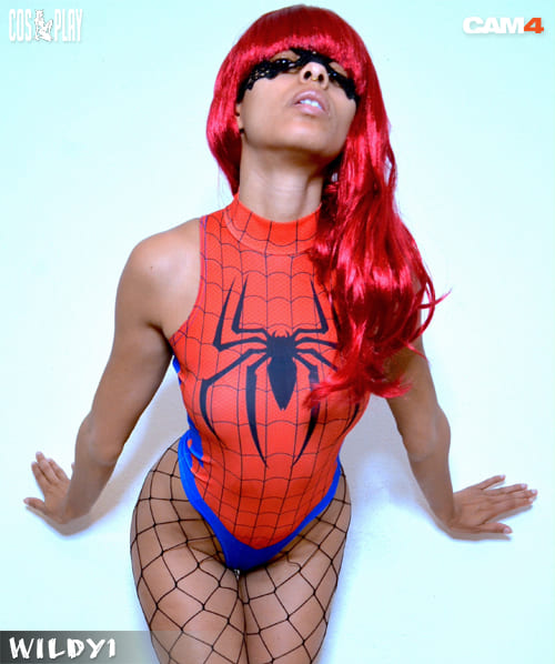 sexy cosplay - spiderman girl