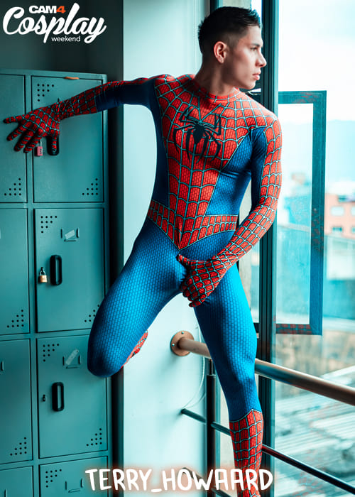 camboy sexy spiderman