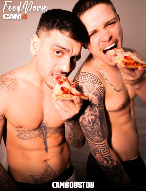 gay couple porn pizza delivery 