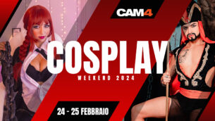 CAM4 COSPLAY 🤖 Un fine settimana Porno Fantasy!