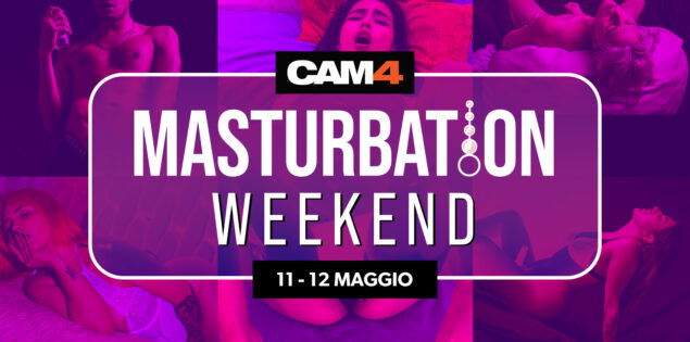 Unisciti al MasturbationMay   🫶 Fine settimana a tutta Masturbazione su CAM4 💦