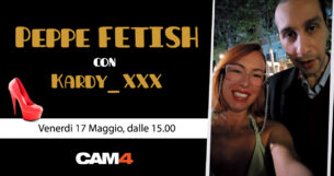 Peppe Fetish per la prima volta in diretta CAM4 con Kardy_XXX! 👅 Foot Fetish 👣