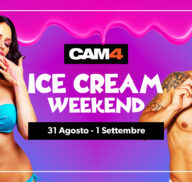 Leccalo tutto 👅 Sexy show con Gelato questo weekend su CAM4 🍦