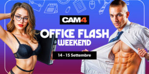 Office Flash💼 Sesso in Ufficio questo fine settimana su CAM4!🫶