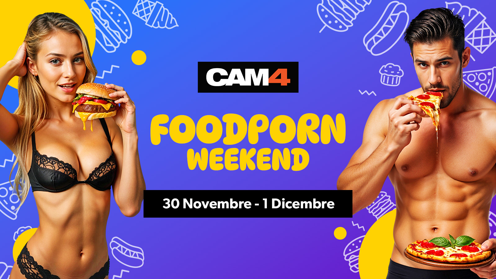 Food Porn Weekend 🐽 Segui  i golosi show del fine settimana🤤