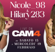 🚨Nicole_98 e Hilary283 per la prima volta in show Lesbo 😍 Ecco le date imperdibili!