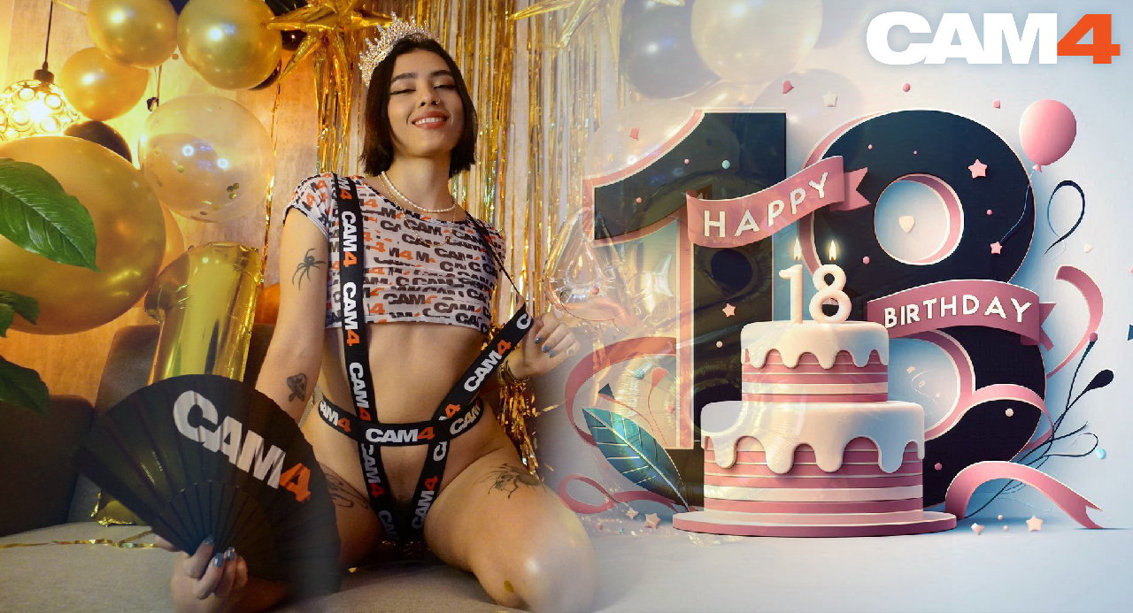 Le Foto più Iconiche del 18° Compleanno CAM4 🍾 Le Foto più Iconiche del 18° Compleanno CAM4 🍾