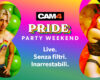 Unisciti al PRIDE di CAM4 🌈 Festeggia la comunità LGBT+ in webcam!