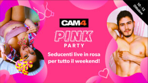 PINK Party 🎀 Segui le dirette sexy su CAM4 🐽