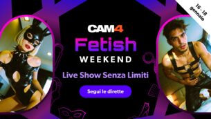 Festeggia il FETISH Day su CAM4 😈 Segui gli show più porchi!🐽