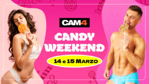 CAM4 Candy 🍭👅 Dolci leccate in arrivo questo fine settimana!