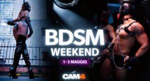 Fine settimana BDSM 😈 Segui gli show e sblocca nuovi contenuti XXX gratis!