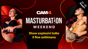 Unisciti al Masturbation Day 🫶 Fine settimana a tutta Masturbazione su CAM4 💦