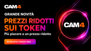 Grande novità su CAM4: i prezzi dei token scendono! 🪙🎉