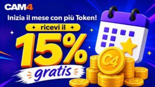 Inizia il mese alla grande con il 15% di token in più gratis (27 giugno)