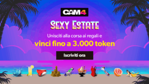 ☀️ Estate Bollente su CAM4: Dona Regali e Vinci fino a 3000 Token! 🔥🎁