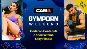 Fine settimana Gym Porn 🤤 Allenamento HARD e Sesso duro live 🔥