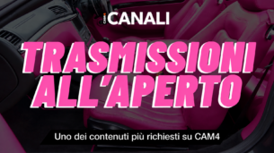 Sesso all’aperto in cam: quando lo show esce dalla solita stanza
