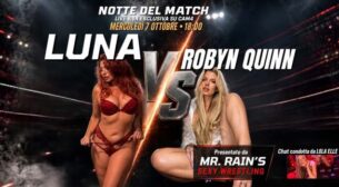 Mr Rain’s WRESTLING 🥊 Segui il secondo round di LOTTA LESBO 🔥